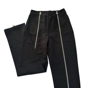 Dolls Kill The Kript Black Butterfly Zipper Pull On Pants Women’s Size Small NWT